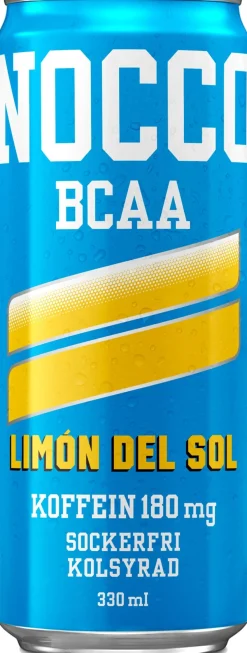 Energidryck NOCCO BCAA Limon DelSol 33cl