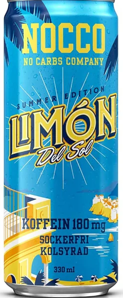 Energidryck NOCCO BCAA Limon DelSol 33cl