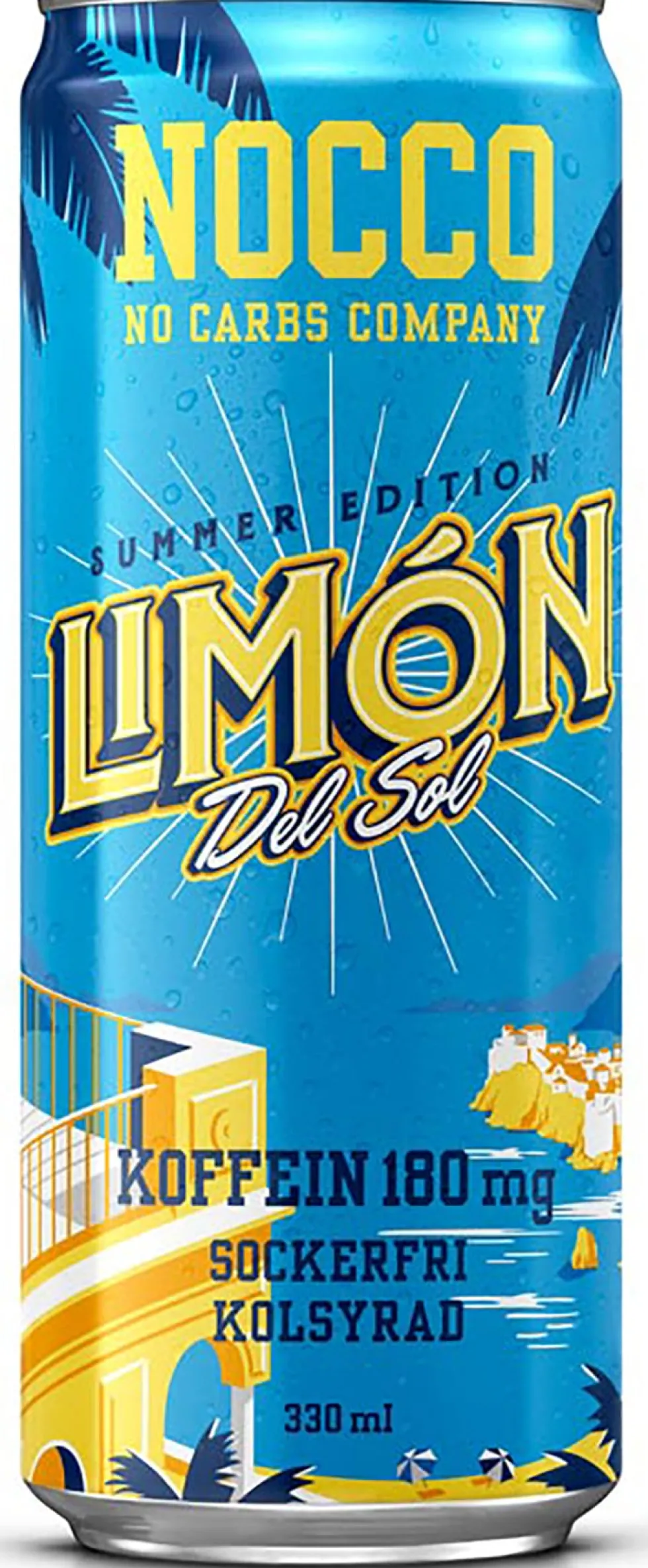 Energidryck NOCCO BCAA Limon DelSol 33cl