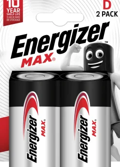 Energizer MAX D/E95 (2 pack)