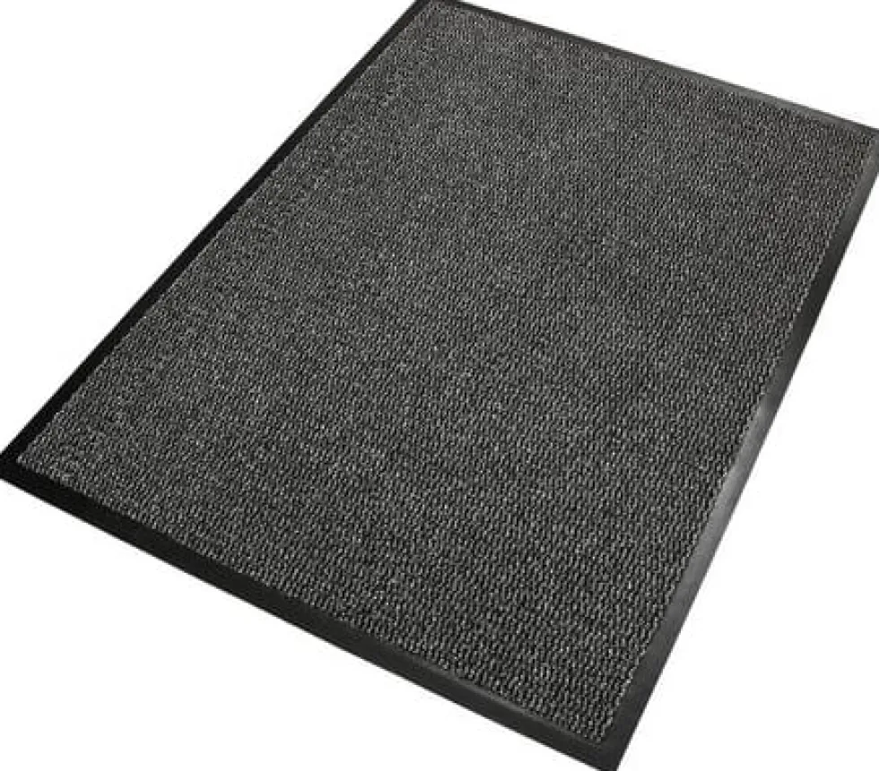 Entrématta Anti slip 120x180cm svart-vit