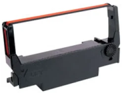 Epson ERC 38BR - 1 - svart, röd - färgband