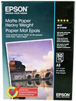 Epson - Matt - A3 (297 x 420 mm) - 167 g/m² - 50 ark papper