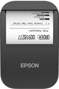 Epson TM-P20II (111): Mobile Receipt, Wi-Fi, USB-C, Black