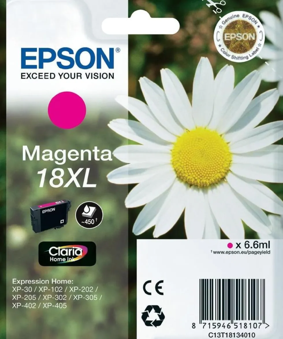 Epson 18XL - 6.6 ml - XL - magenta - original