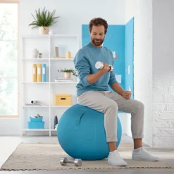 Ergo Sittboll Leitz Cosy blå