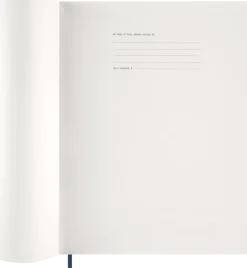 Essential Planner Weekly Vertical XXL Sapphire Blue 2027
