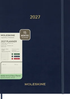 Essential Planner Weekly Vertical XXL Sapphire Blue 2027