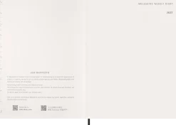 Essential Planner Weekly Vertical XXL Svart 2027