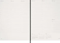 Essential Planner Weekly Vertical XXL Svart 2027