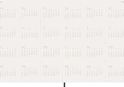Essential Planner Weekly Vertical XXL Svart 2027