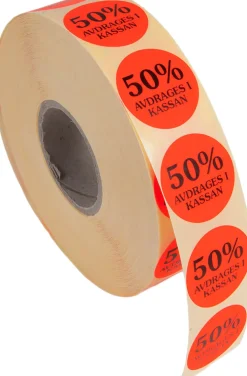 Etikett 50% avdrages i kassan 2000/RL