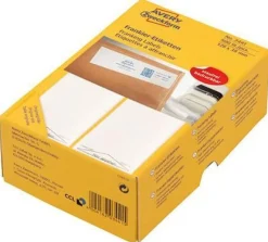 Etikett AVERY frankering 138x48mm 500/fp