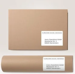 Etikett AVERY UltraGrip 99,1x139 mm 400/FP