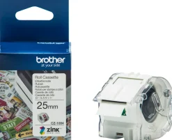 Etikett BROTHER CZ1004 25mm