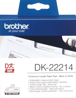 Etikett BROTHER DK22214 12mm x 30,48m