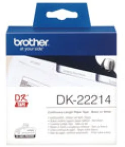 Etikett BROTHER DK22214 12mm x 30,48m