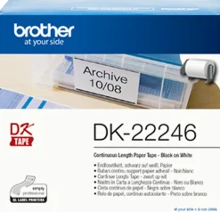 Etikett BROTHER 102mmx30 48m