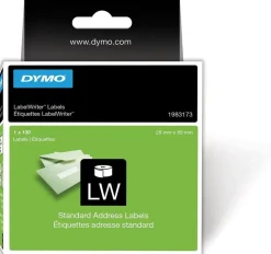 Etikett DYMO LW 450, 28x89mm, 130/FP