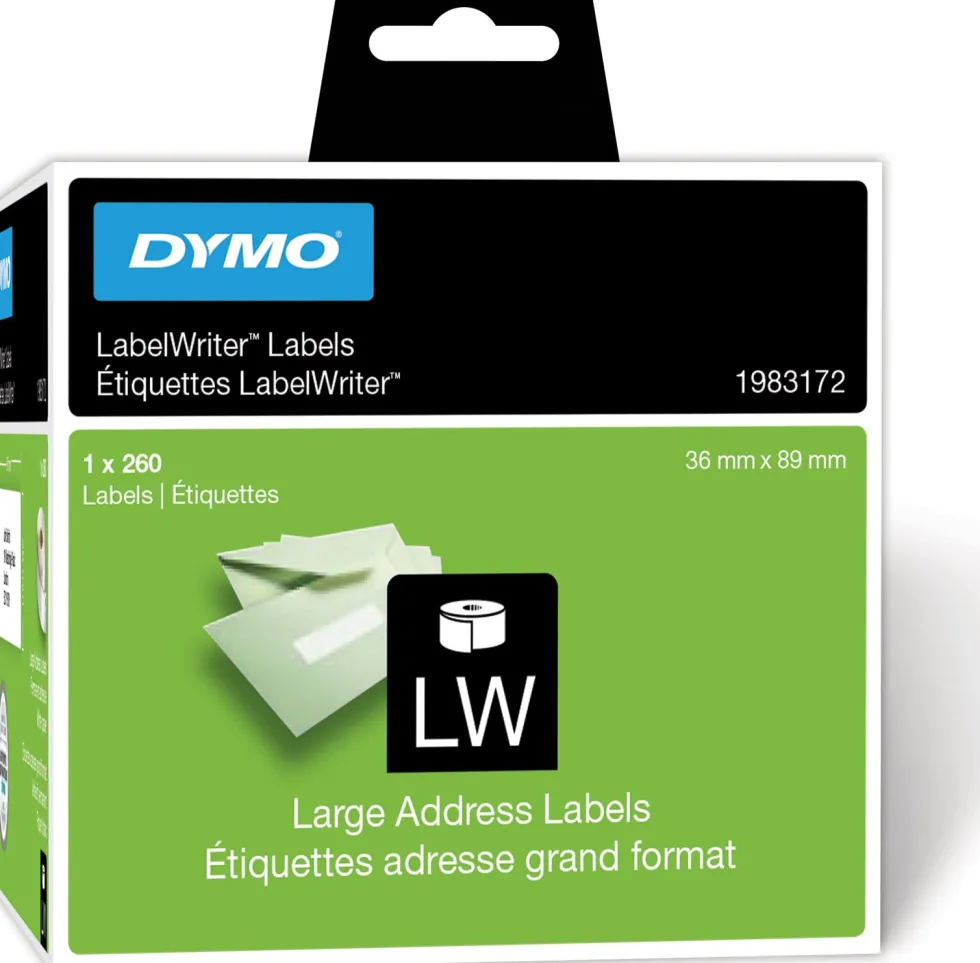Etikett DYMO 89x36mm 260/FP