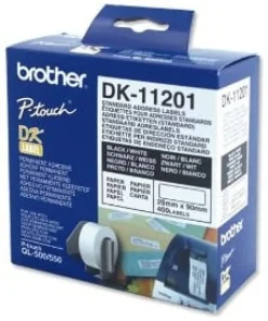 Etiketter BROTHER Adress Universal DK-11201, 90x29mm, 400/rl
