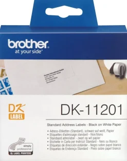 Etiketter BROTHER Adress Universal DK-11201, 90x29mm, 400/rl