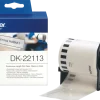 Etiketter BROTHER DK-22113 Transparent löpande film, 62mm x 15,24m