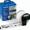 Etiketter BROTHER Löpande bred tejp DK-22205, 62mm x 30m