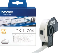 Etiketter BROTHER Universal DK-11204, 54x17mm, 400/fp