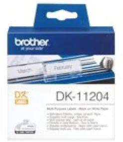 Etiketter BROTHER Universal DK-11204, 54x17mm, 400/fp