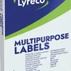 Etikett LYRECO 105x42,3mm 1400/fp