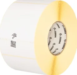 Etikett ZEBRA 51x25 mm Perfor 20640/fp