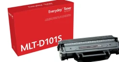 EVERYDAY Black Toner replaces Samsung MLT-D101S, Standard ca