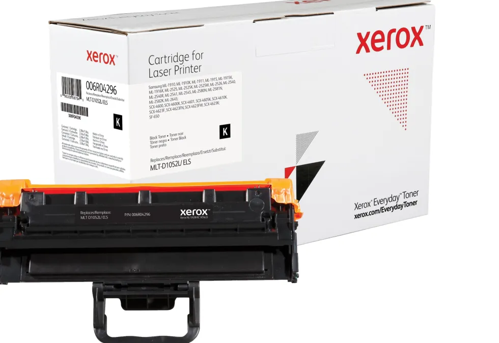 EVERYDAY Black Toner replaces Samsung MLT-D1052L, High Capac