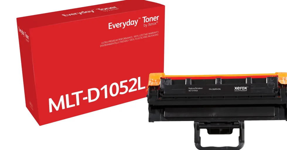 EVERYDAY Black Toner replaces Samsung MLT-D1052L, High Capac