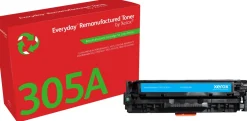 EVERYDAY Cyan Toner Remanufactured 305A, Standard Capacity