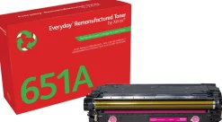 EVERYDAY Magenta Toner Remanufactured 651A 650A 307A, Standa
