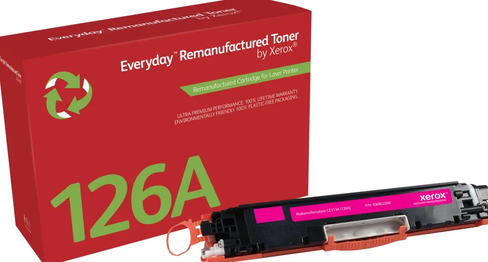 EVERYDAY Remanufactured Toner Magenta 126A, Standard Cap.