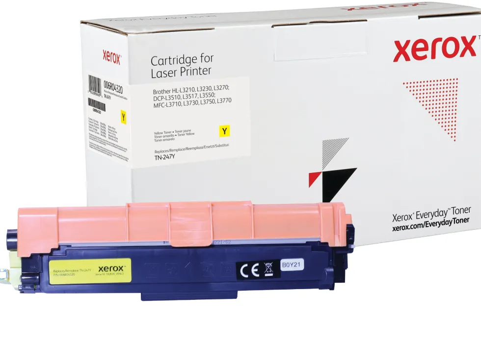 EVERYDAY Yellow Toner replaces Brother TN247Y, High Capacity