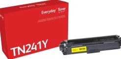 EVERYDAY Yellow Toner replaces Brother TN241Y, Standard Capa