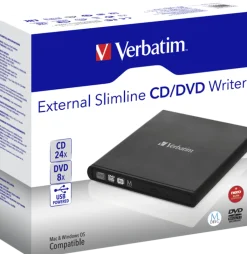 Ext. DVD-brännare VERBATIM USB 2.0