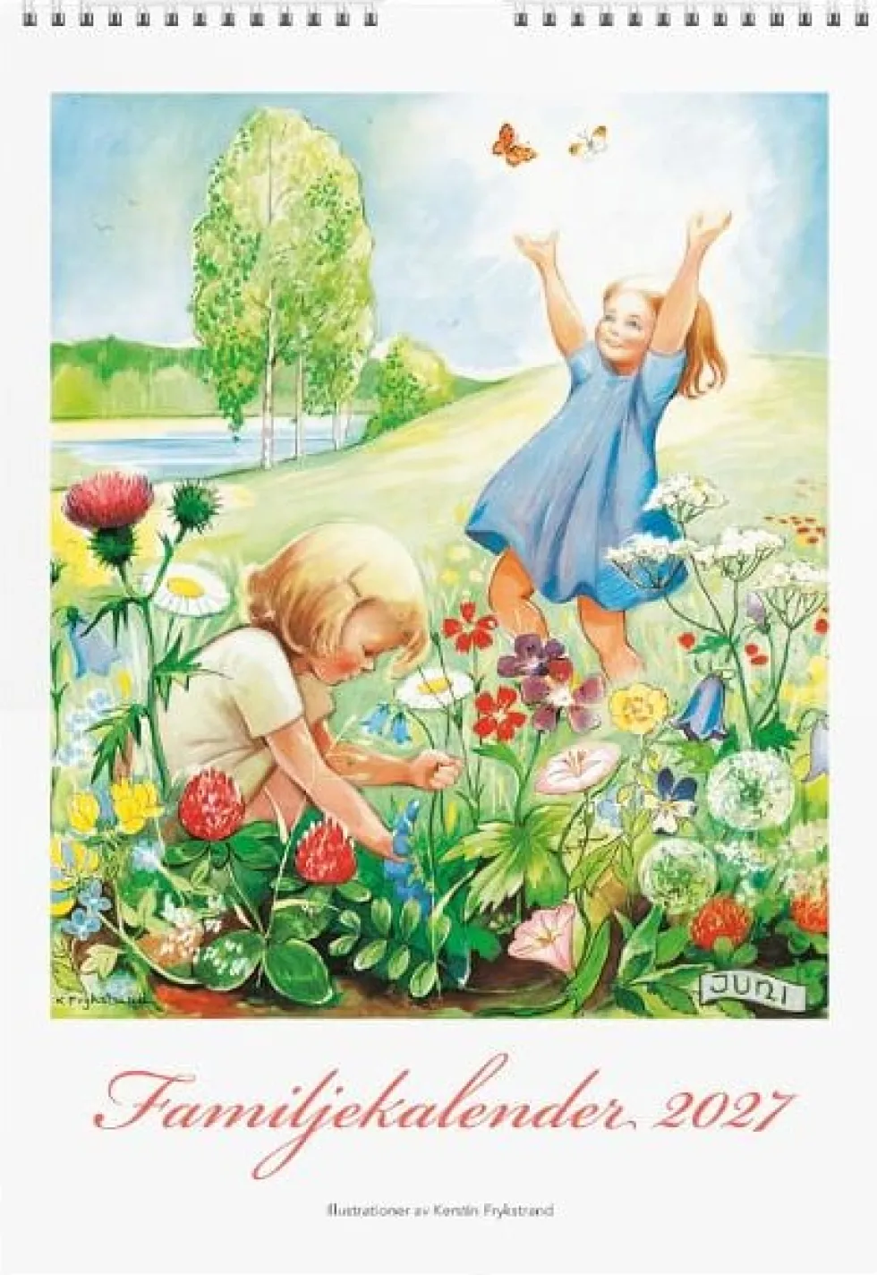 Familjekalender Kerstin Frykstrand 2027