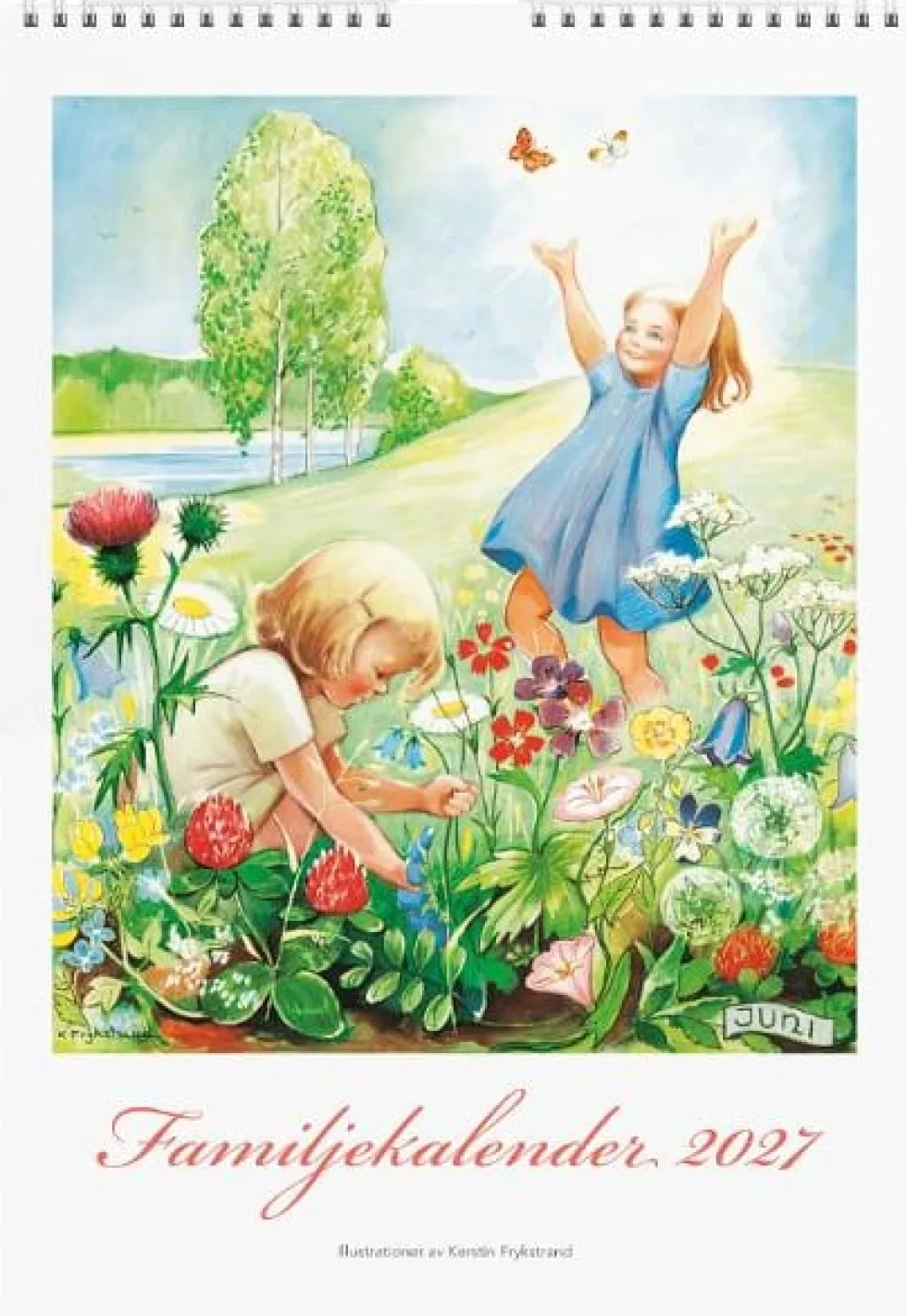 Familjekalender Kerstin Frykstrand 2027