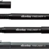 Fiberpenna Niceday fine röd