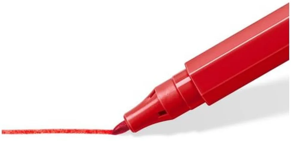 Fiberpenna STAEDTLER 326 1mm röd