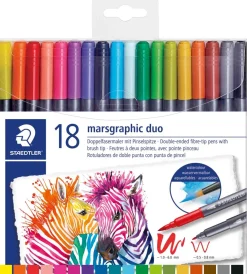 Fiberspetspenna Marsgraphic Duo (18)