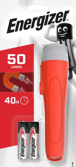 Ficklampa ENERGIZER 2AA magnet 50lm