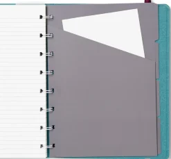 Filofax Anteckningsbok A5 Linjerad Teal