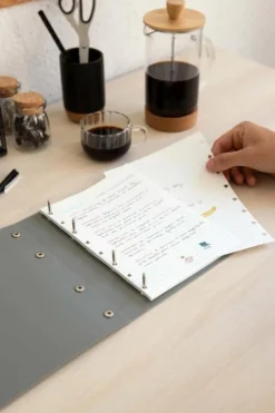 Filofax Arkivpärm Grå A5
