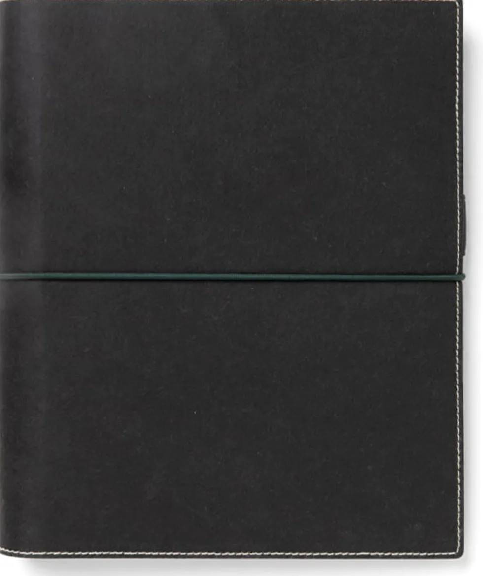 Filofax Eco Essential A5 Systemkalender Ebenholts